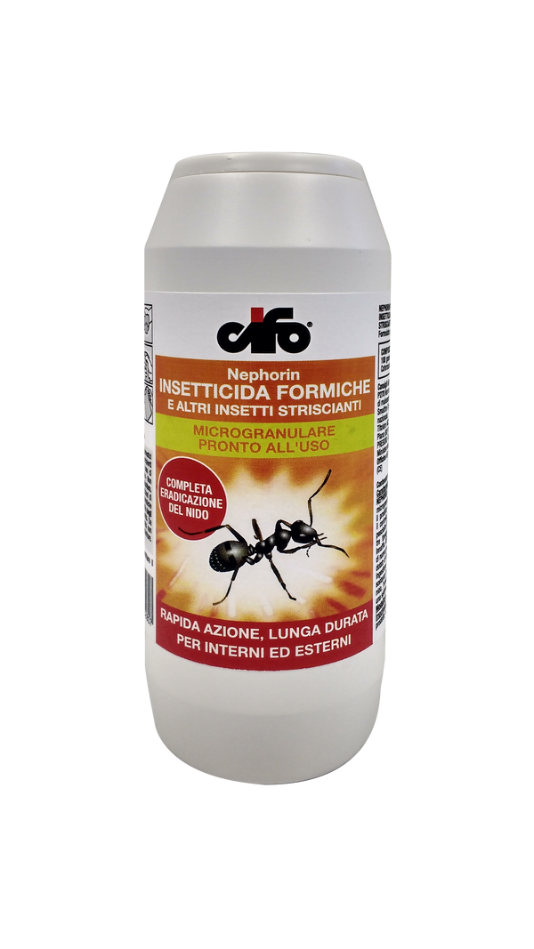 [Giardino sicuro] Insetticida contro formiche e insetti striscianti 250gr - Cifo Nephorin