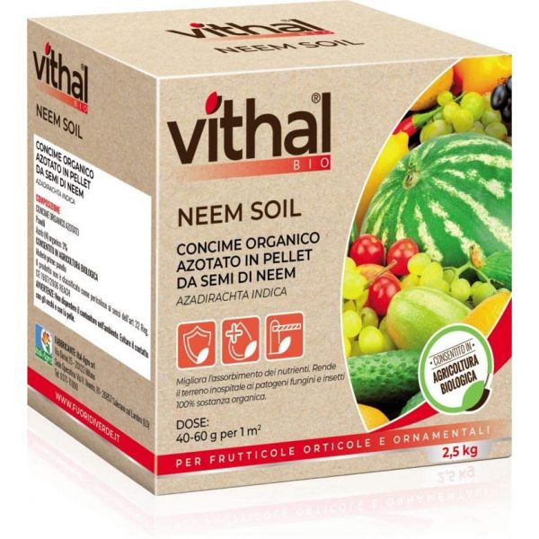 [Giardino sicuro] Protezione Vithal | Bio Neem soil - 2.5Kg