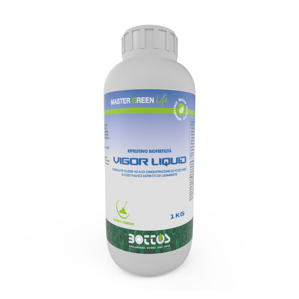[Linea verde] Concime liquido per prato di natura organica - Vigor liquid - Bottos 1Kg